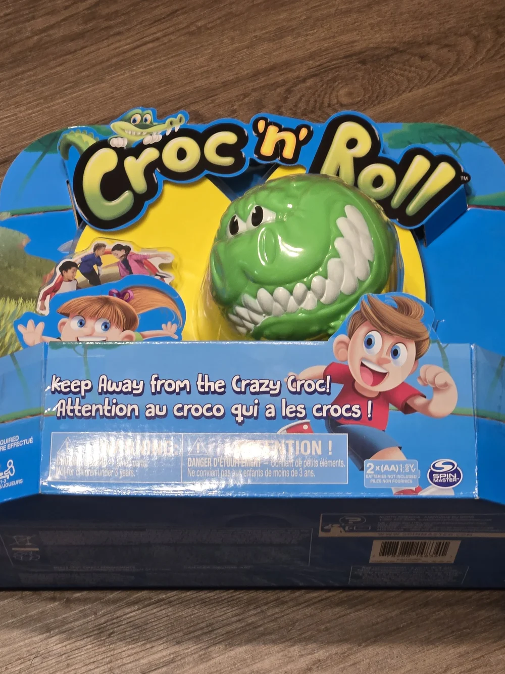Green Crocodile Ball Toy
